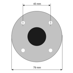 4513452H Nožna tipka za utovarne rampe MBB Hubfix, Palfinger